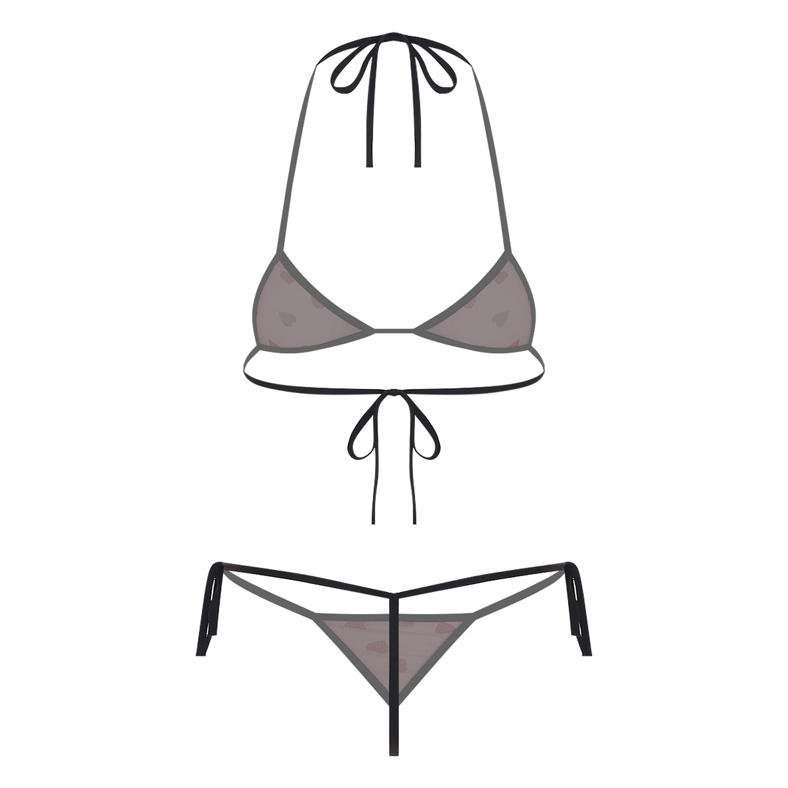Womens Micro Mini Bikini Linge – Sheer Bra Lace Bewertung und Preis