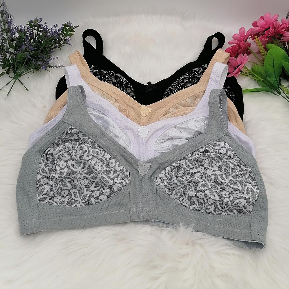 Women's Bra Large Cup C D E F  – Cotton Bra Everyday Bewertung und Preis