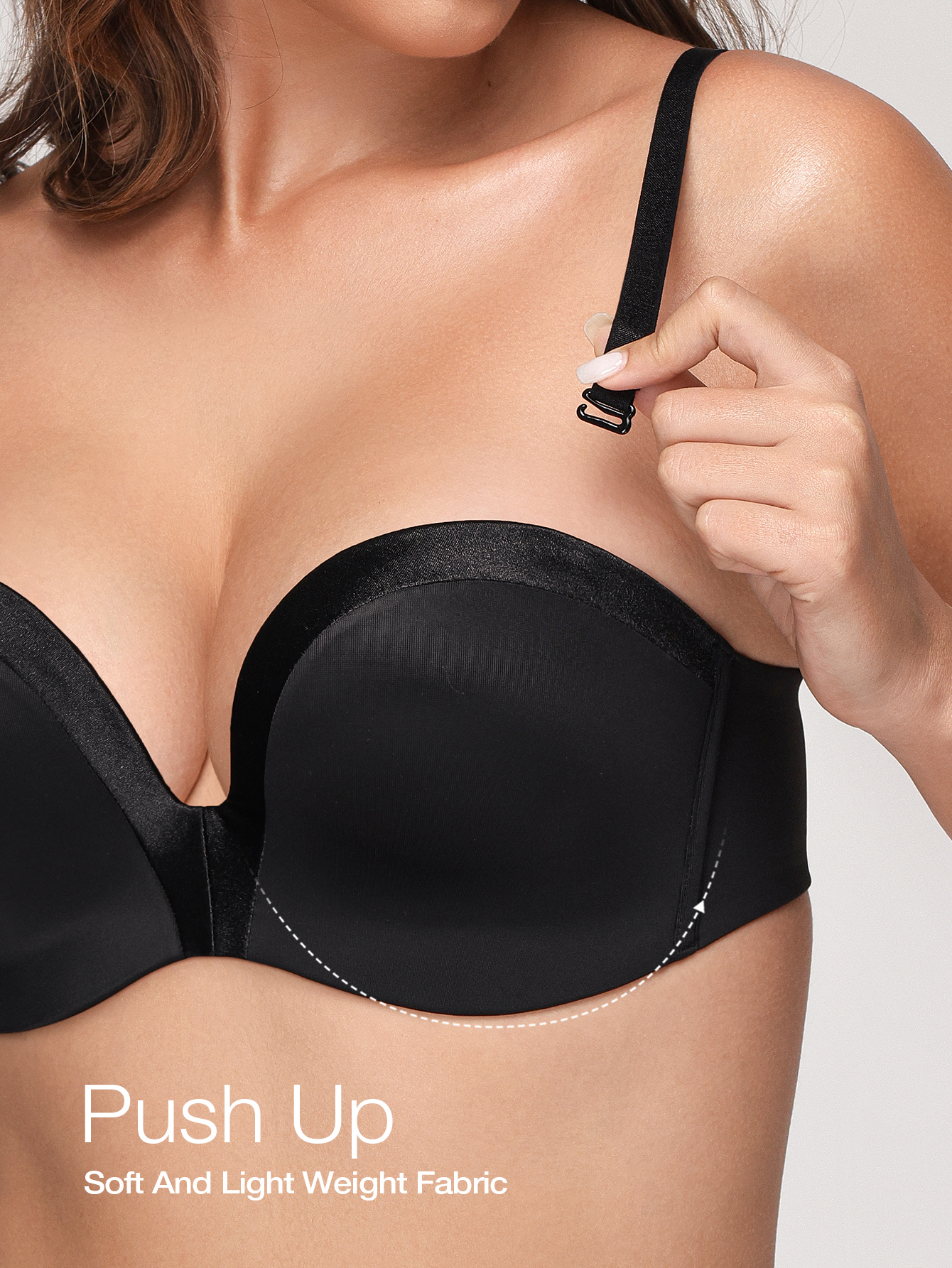 Wingslove Women Strapless Push – Convertible Bra Multiway Bewertung und Preis
