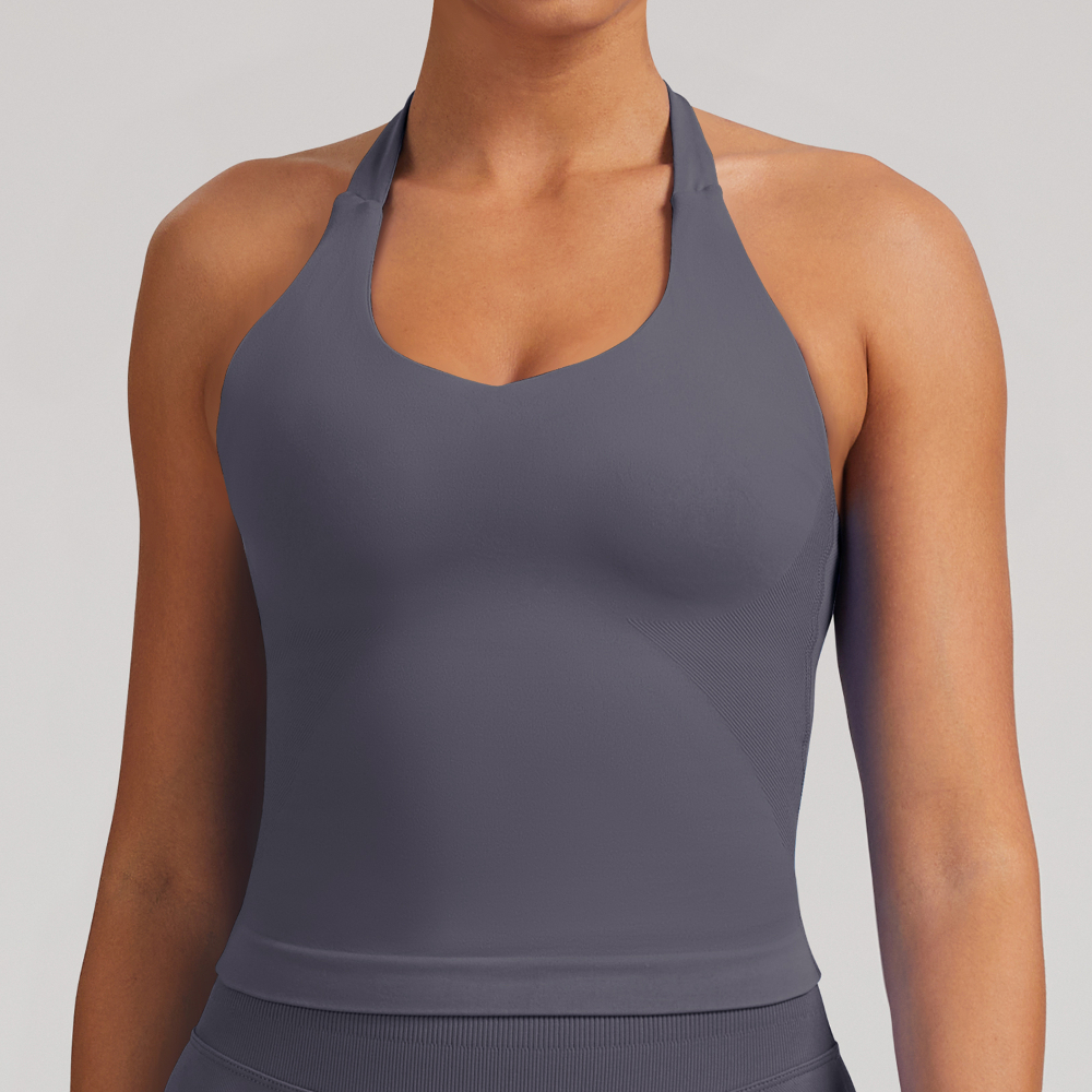 Women's Yoga Vest Seamless Top – T Shirt Bra Seamless Bewertung und Preis
