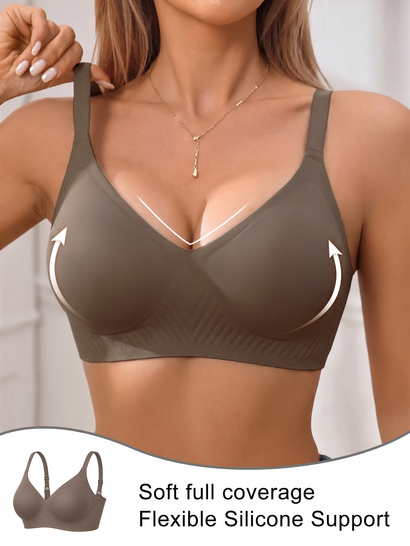 Full Coverage Push Up Jelly Su – Underwire Bra Padded Bewertung und Preis