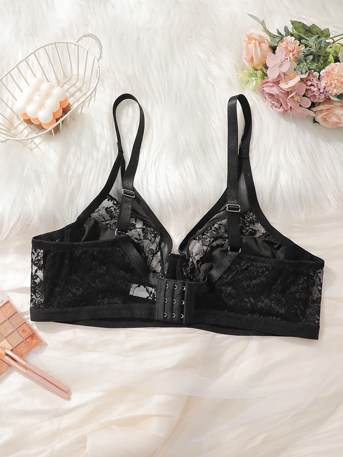 Plus Size Lace Minimizer Bra,  – Minimizer Bra Women Bewertung und Preis
