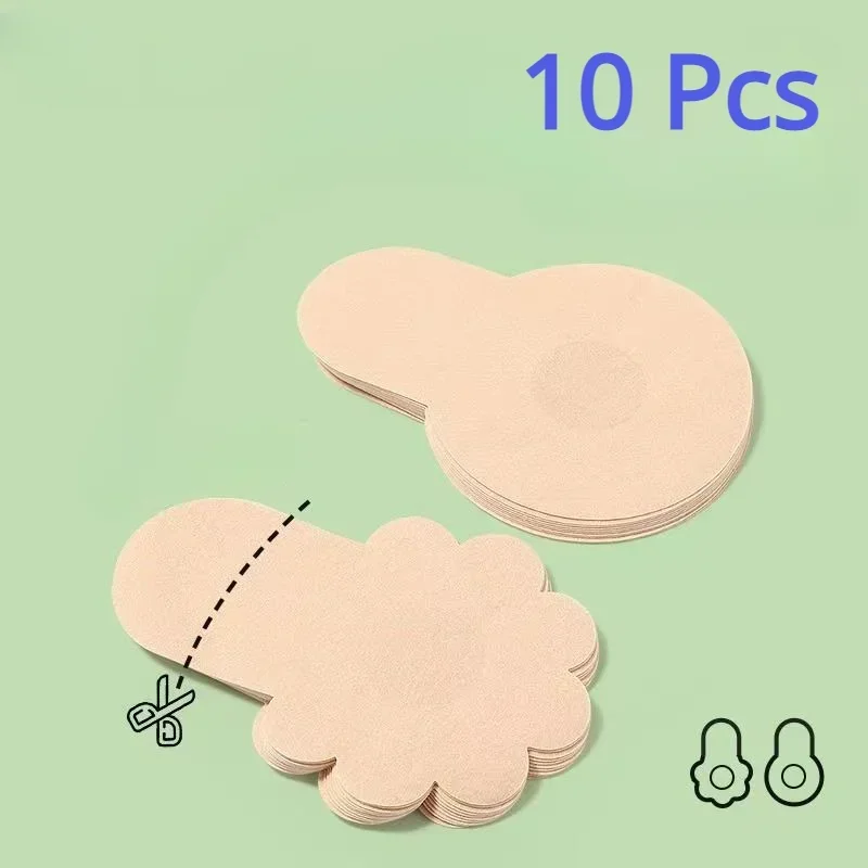 10pcs Women's Invisible Breast – Strapless Bra Adhesive Bewertung und Preis