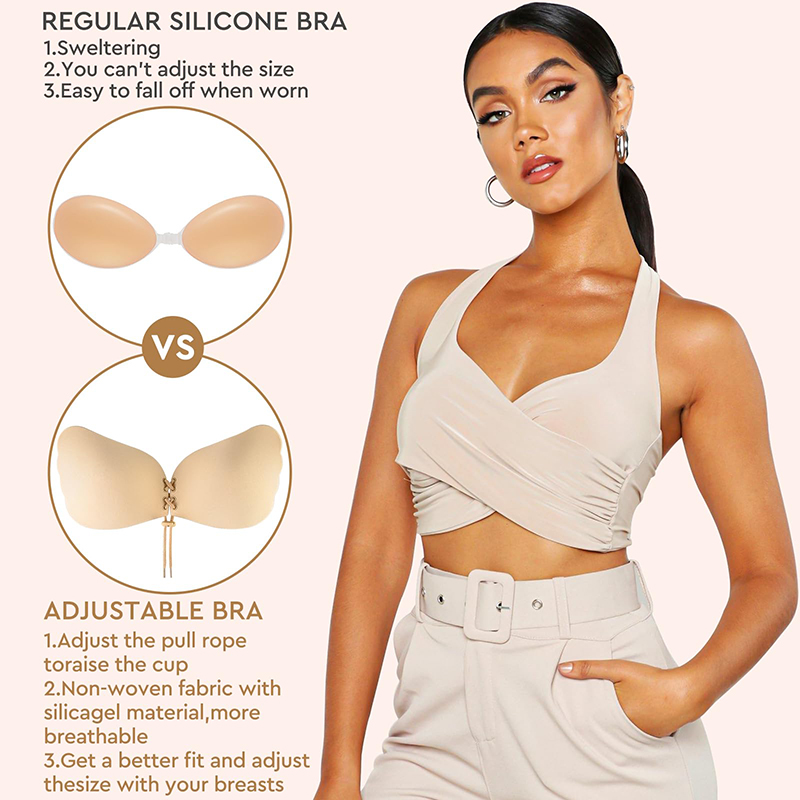 1/2 Pairs Women Summer Backles – Backless Bra Sticky Bewertung und Preis