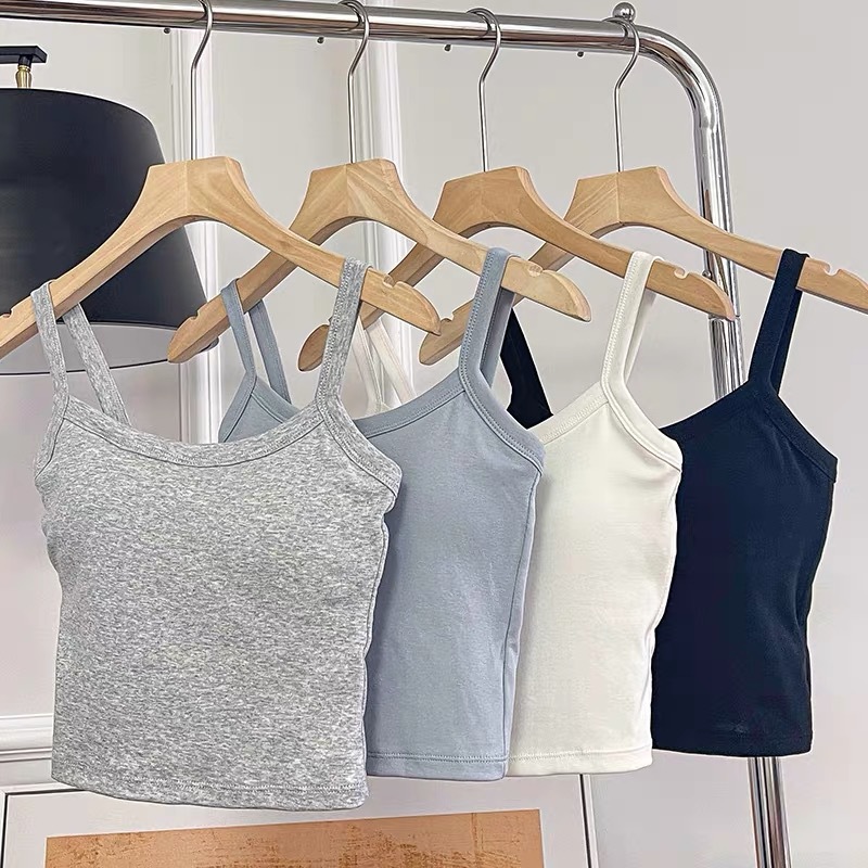 Crop Top Women Sexy Sleeveless – T Shirt Bra Seamless Bewertung und Preis