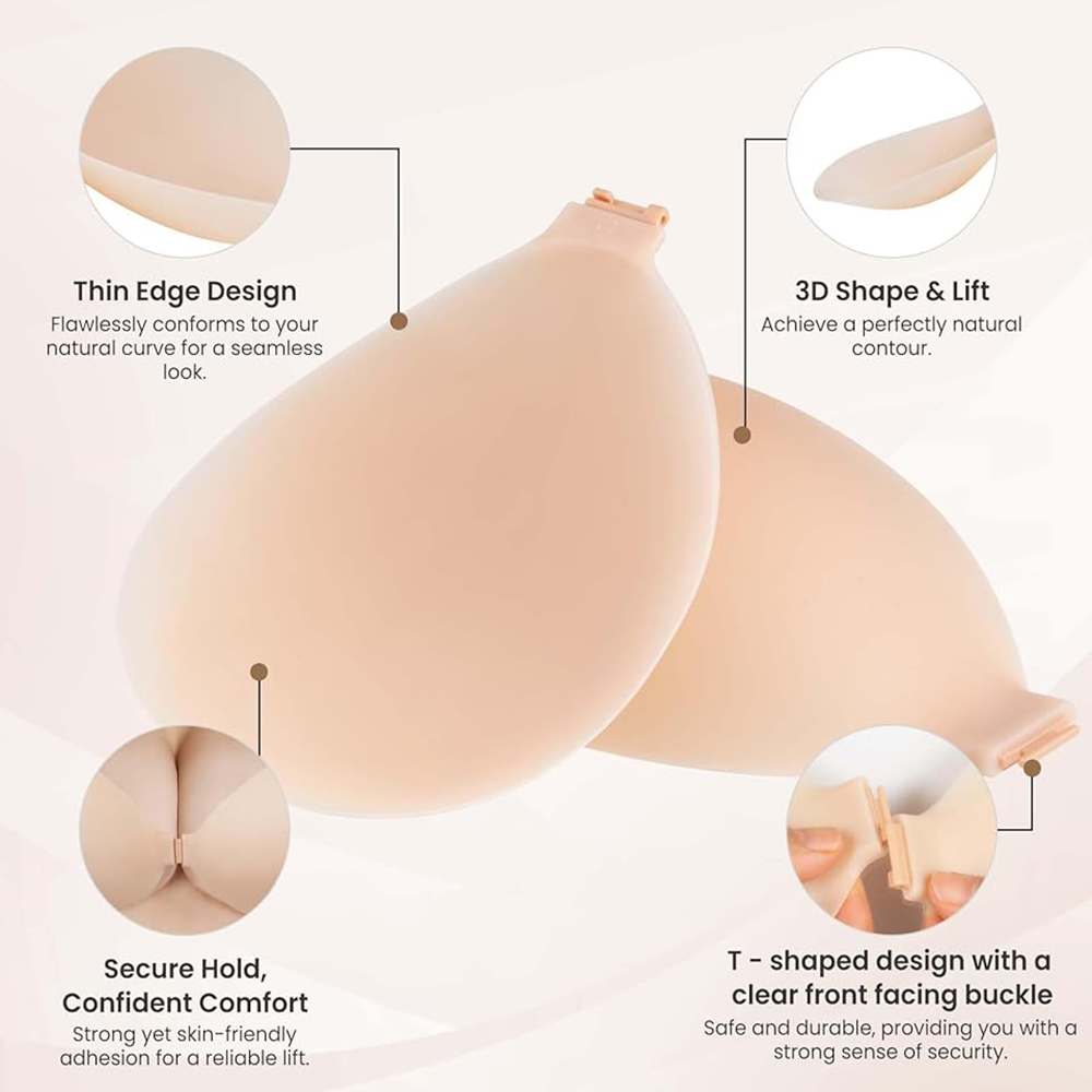 Strapless Push Up Sticky Bra P – Backless Bra Sticky Bewertung und Preis