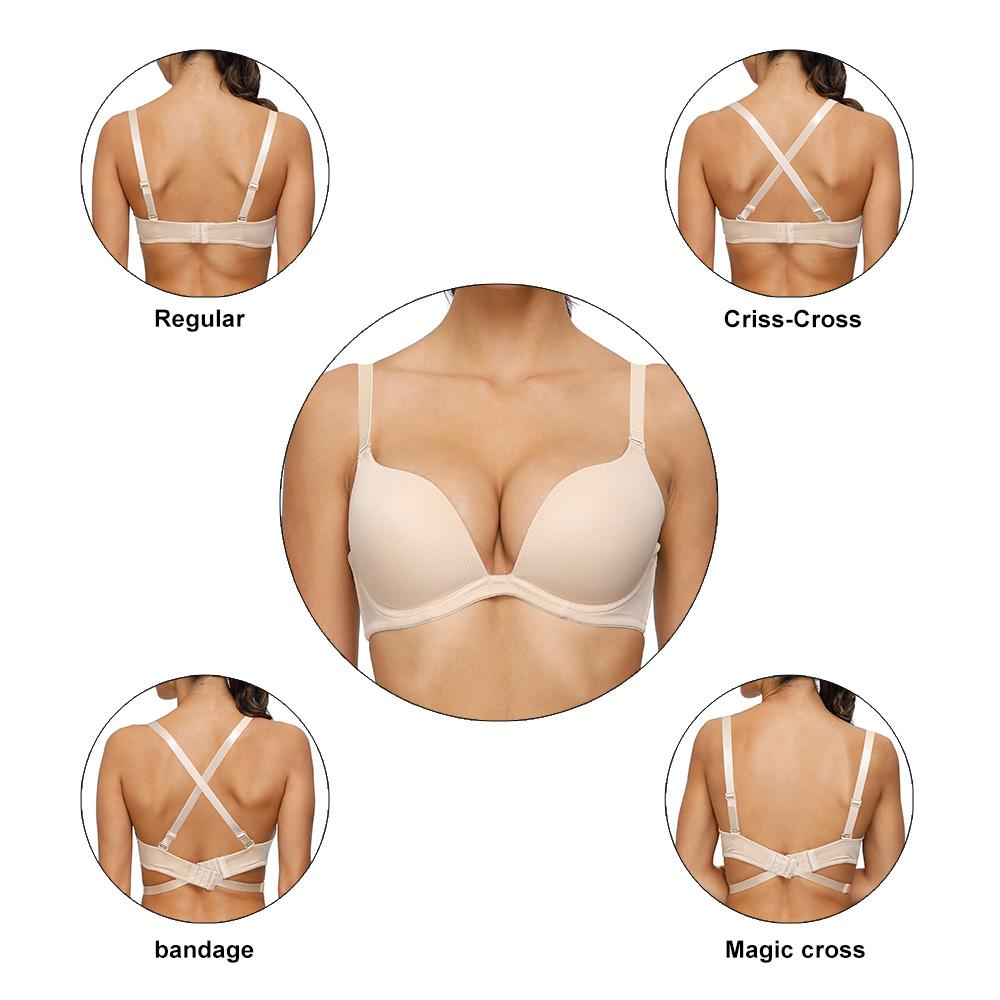 Vgplay Plunge Women Bra Light  – Convertible Bra Multiway Bewertung und Preis