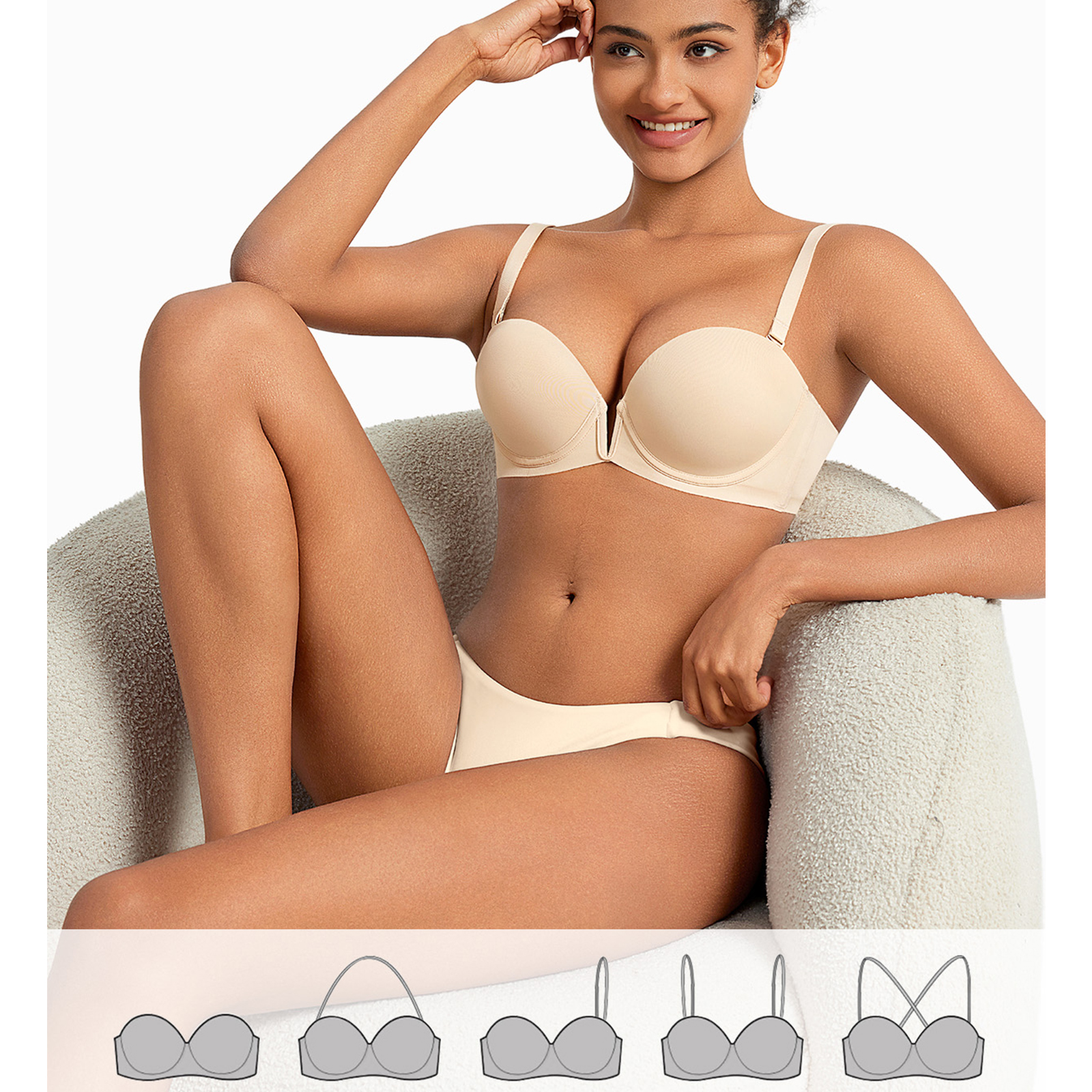 New Bra Push Up Underwire Ultr – Convertible Bra Multiway Bewertung und Preis