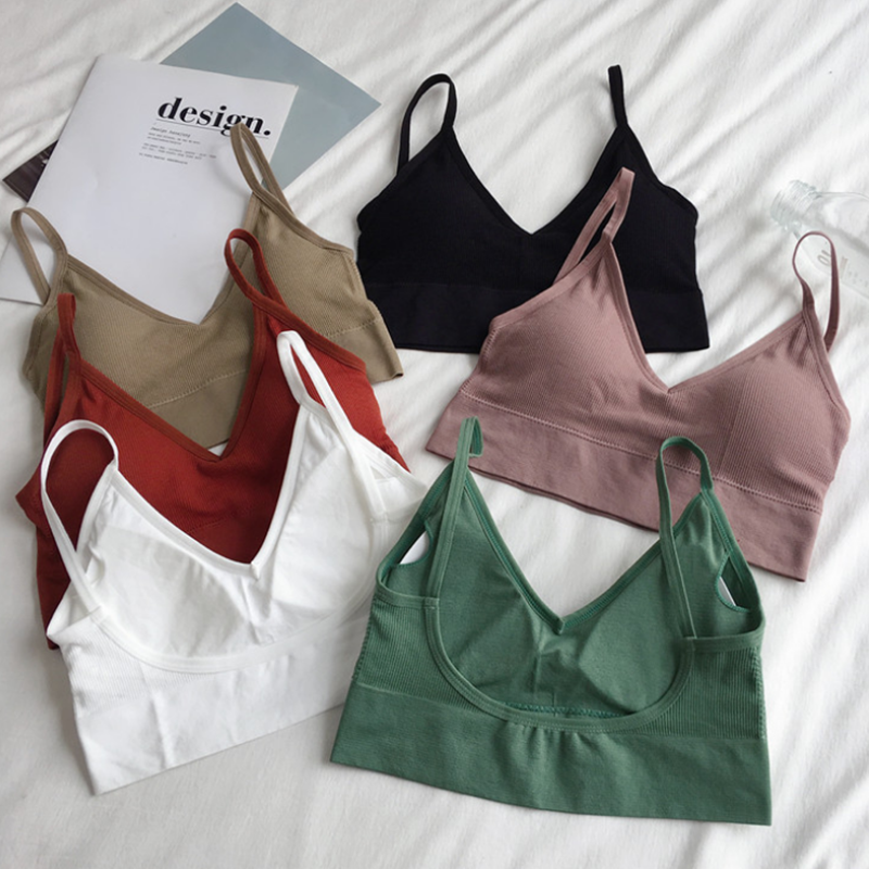 Women Sexy Crop Tops Bra Tube  – T Shirt Bra Seamless Bewertung und Preis