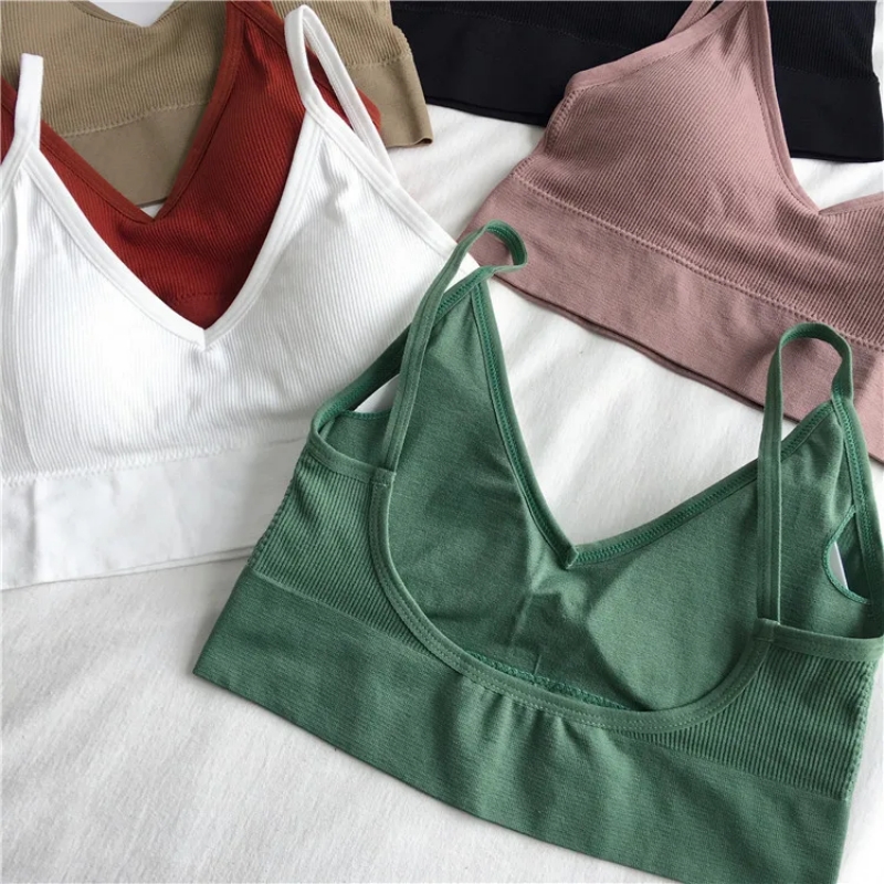 Women Sexy Crop Tops Bra Tube  – T Shirt Bra Seamless Bewertung und Preis