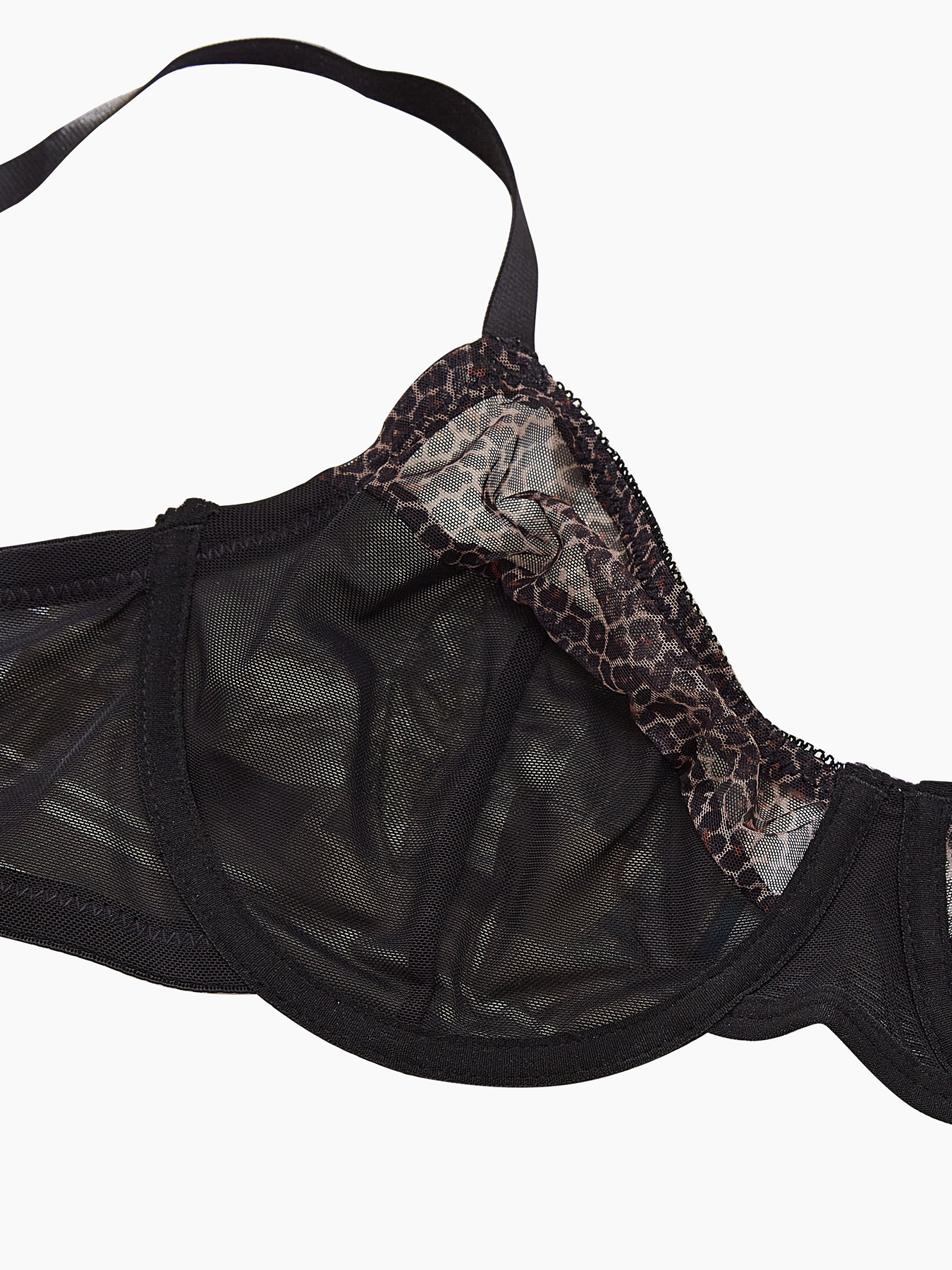 Plus Size Sexy Leopard Print & – Sheer Bra Lace Bewertung und Preis