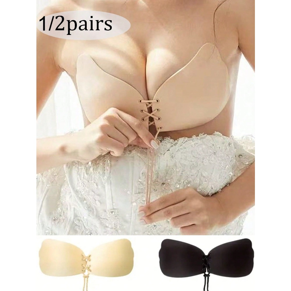 1/2pcs Wing-Shaped Adhesive Br – Push Up Bra Silicone Bewertung und Preis