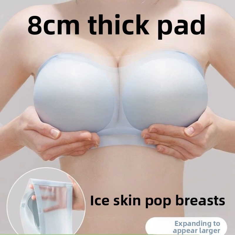 8CM Push Up Strapless Bra - Ic – Convertible Bra Multiway Bewertung und Preis