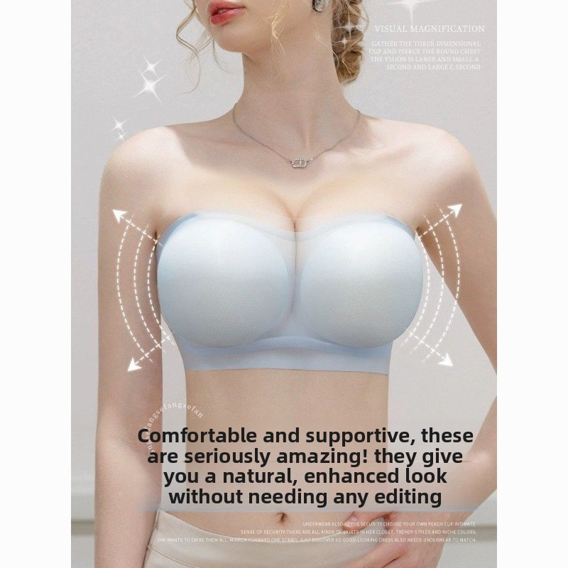 8CM Push Up Strapless Bra - Ic – Convertible Bra Multiway Bewertung und Preis