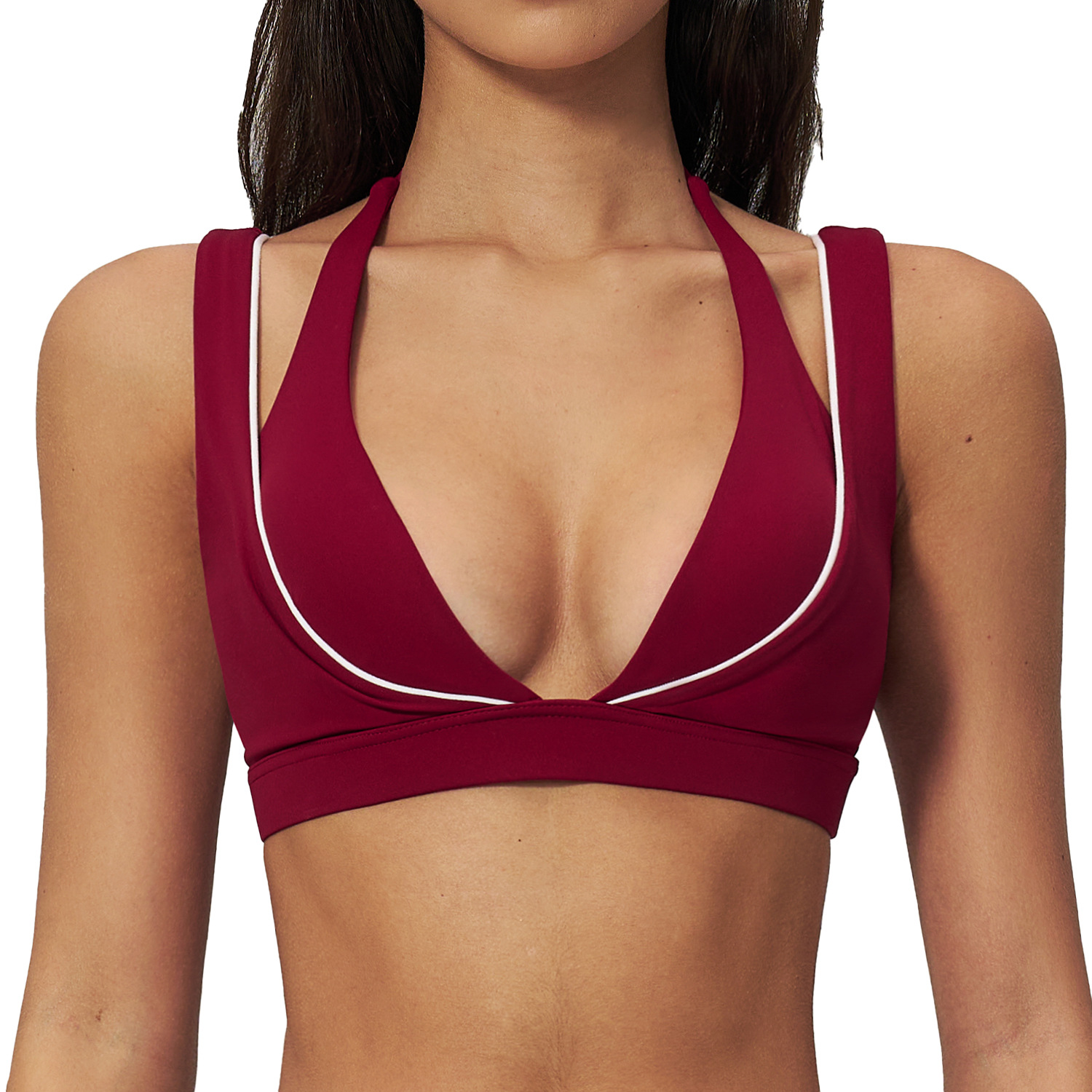 Yoga Underwear Women Sports Br – Plunge Bra Push Up Bewertung und Preis