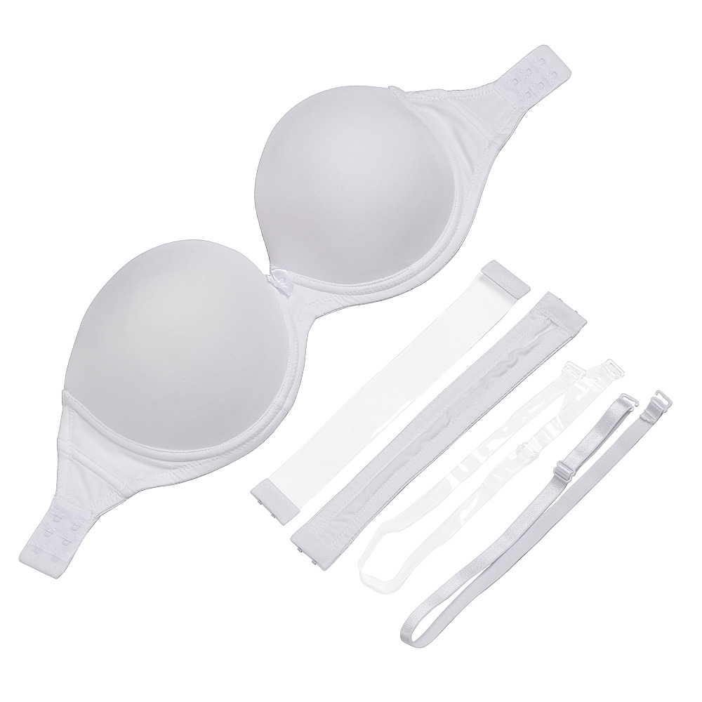 Nude Black White Invisible Cle – Convertible Bra Multiway Bewertung und Preis