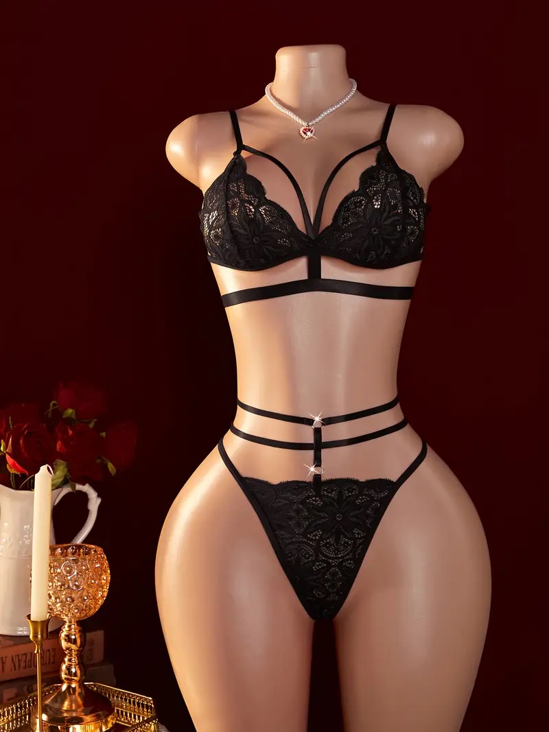 S- XXL Women's Sexy Contrast L – Sheer Mesh Bra Bewertung und Preis