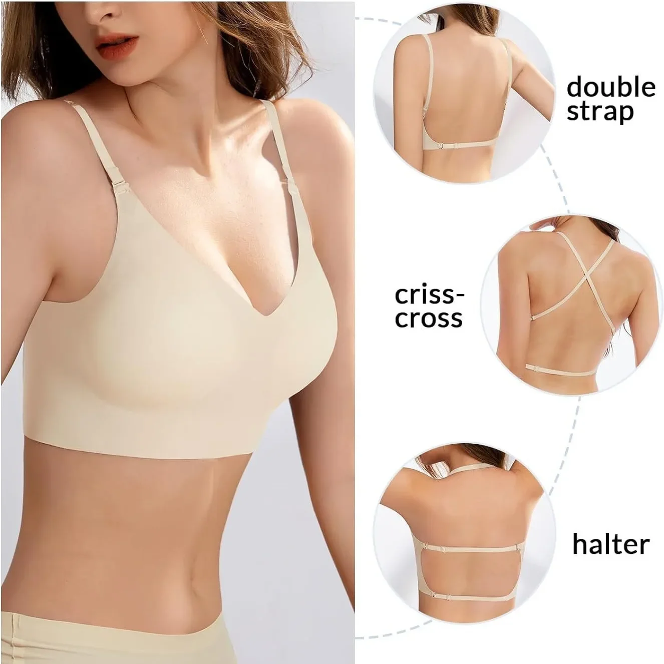 Top RatedSeamlLow Back Bra Sup – Convertible Bra Multiway Bewertung und Preis