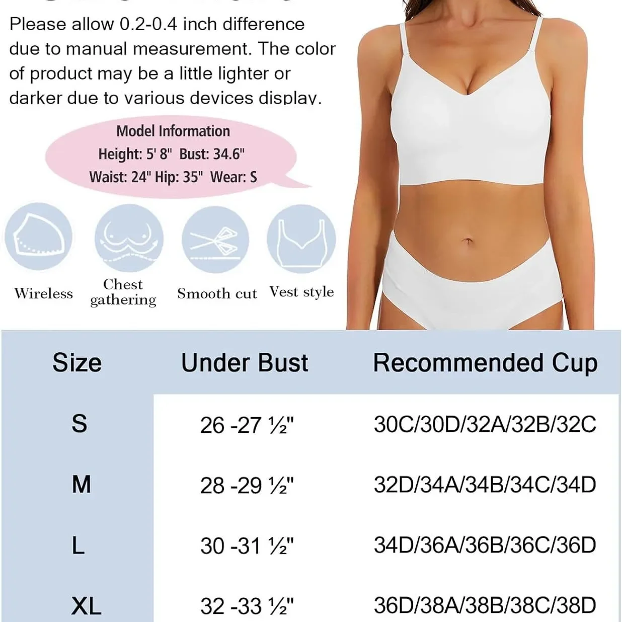 Top RatedSeamlLow Back Bra Sup – Convertible Bra Multiway Bewertung und Preis
