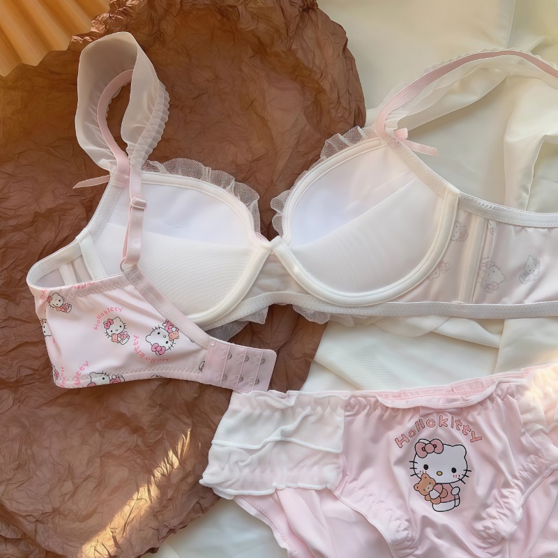 Sanrio Cute Japanese Bra Hello – Lace Bralette Set Bewertung und Preis